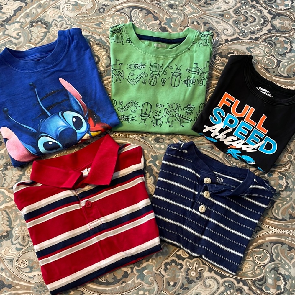 Bundle of Size 4T Shirts